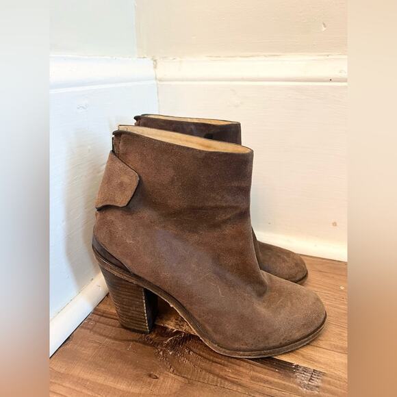 Rag & Bone Kerr Ankle Boot brown leather as seen on Taylor swift heeled 9/9.5 - Picture 2 of 11